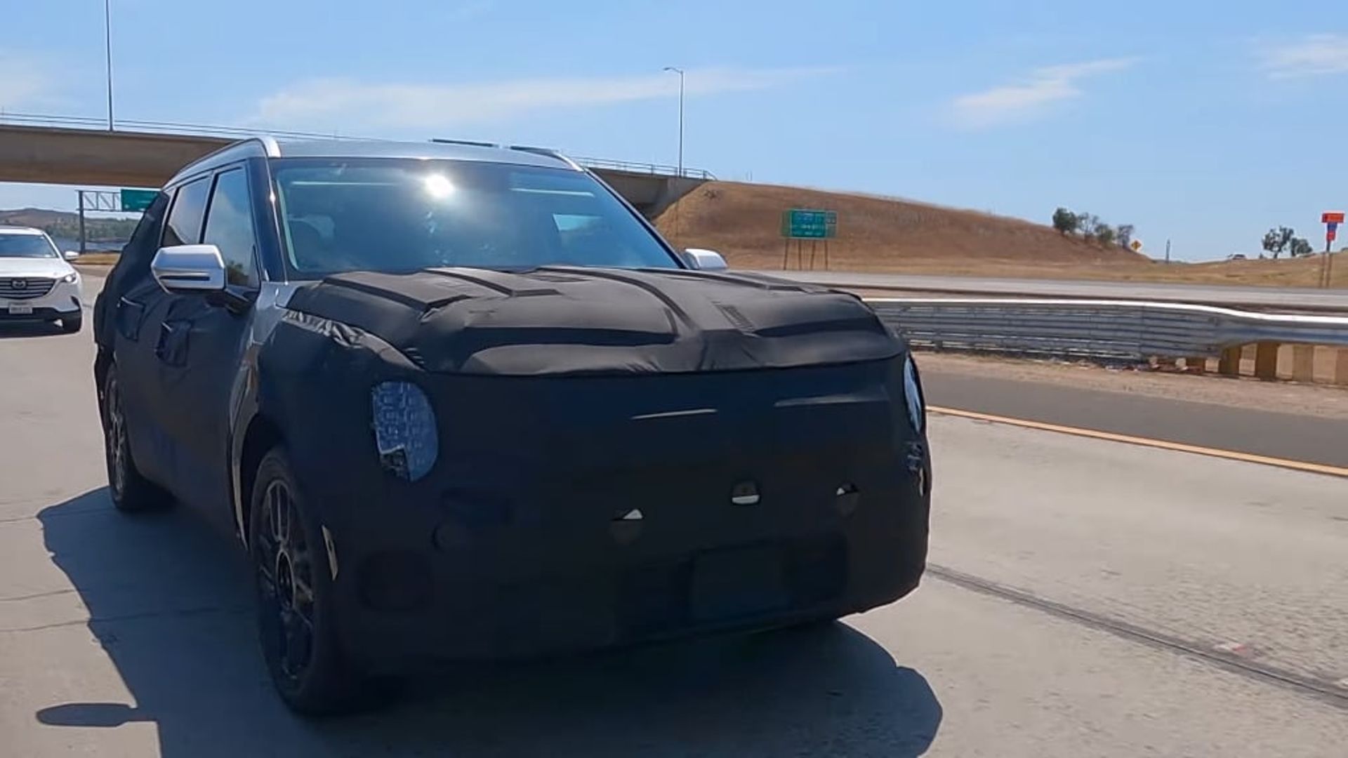 Kia EV9 Avvistamento in USA Anteriore