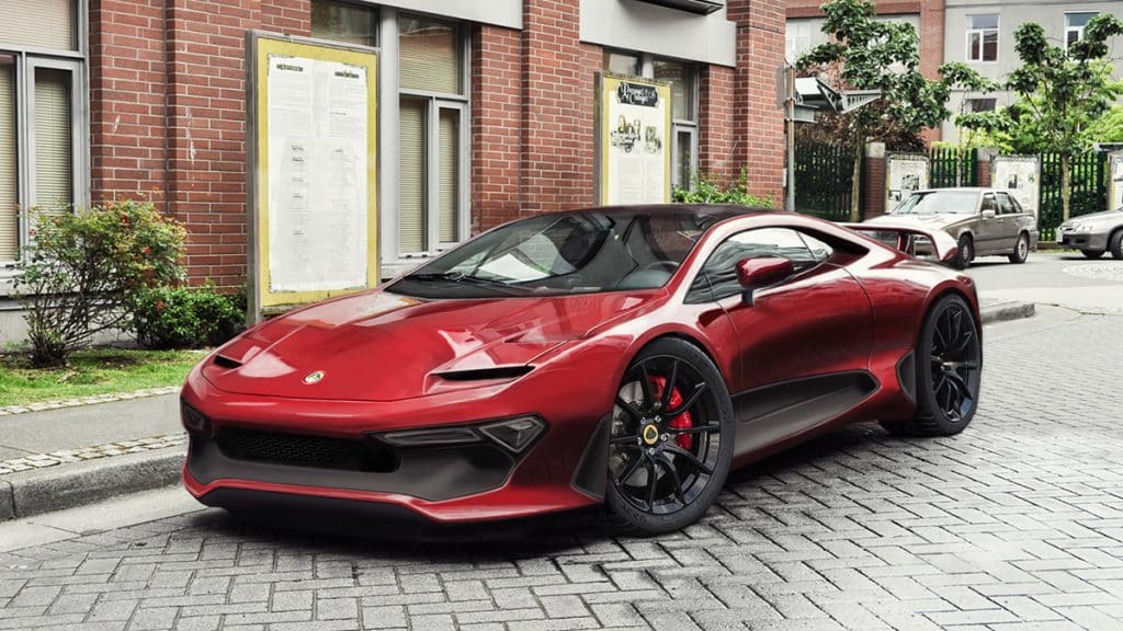 Lotus Eterne Render Rossa Anteriore