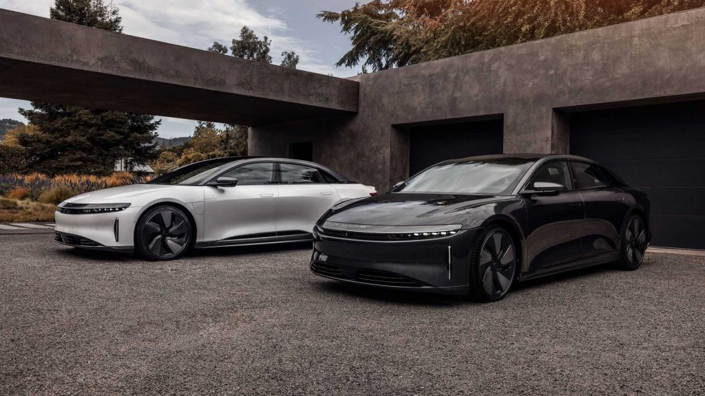 Lucid Air Stealth Pack Anteriore due modelli