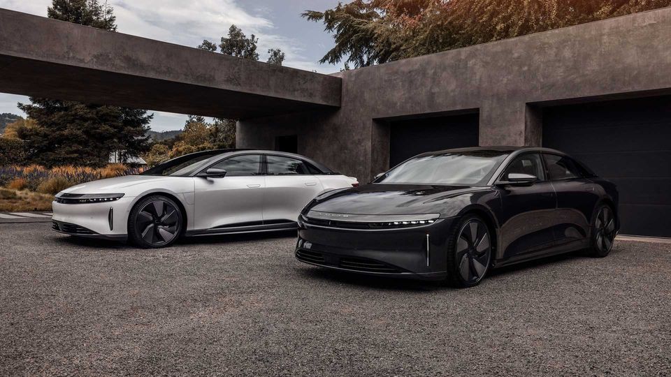 Lucid Air Stealth Pack Anteriore due modelli