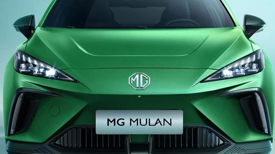 MG MG4 Verde Anteriore