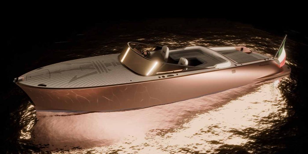 La completamente elettrica barca TRIDENTE di Maserati e Vita Power sul Verbano! | Elettronauti.it