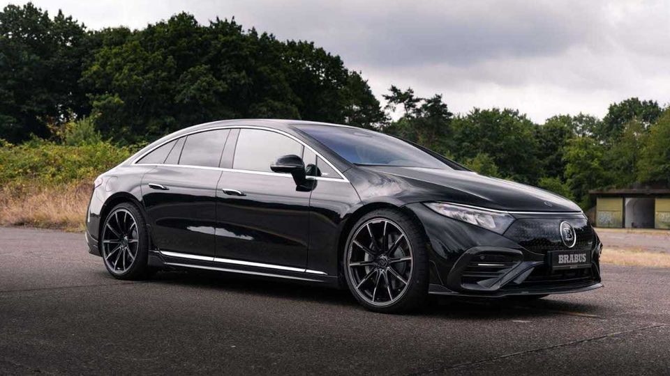 Mercedes Brabus EQS Anteriore