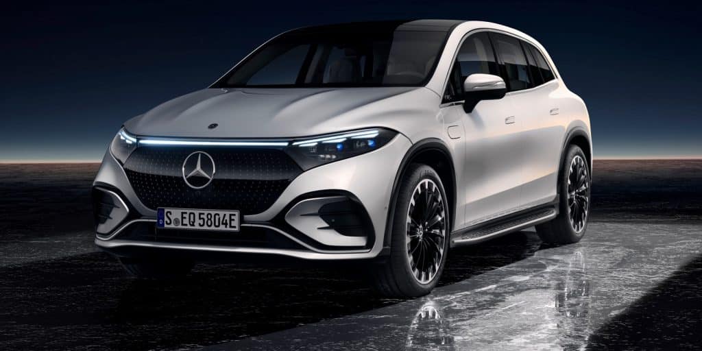 Mercedes EQS SUV Anteriore