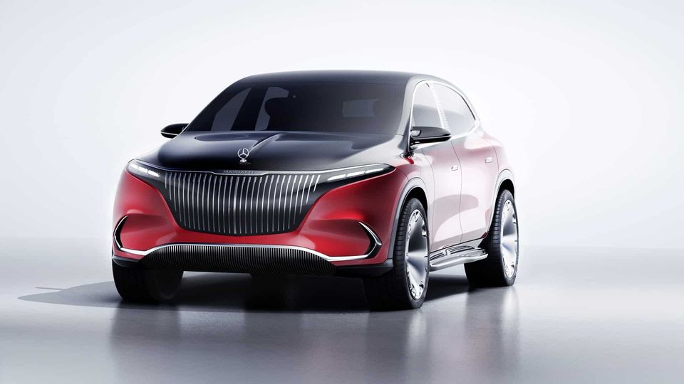 Mercedes Maybach EQS Suv Anteriore