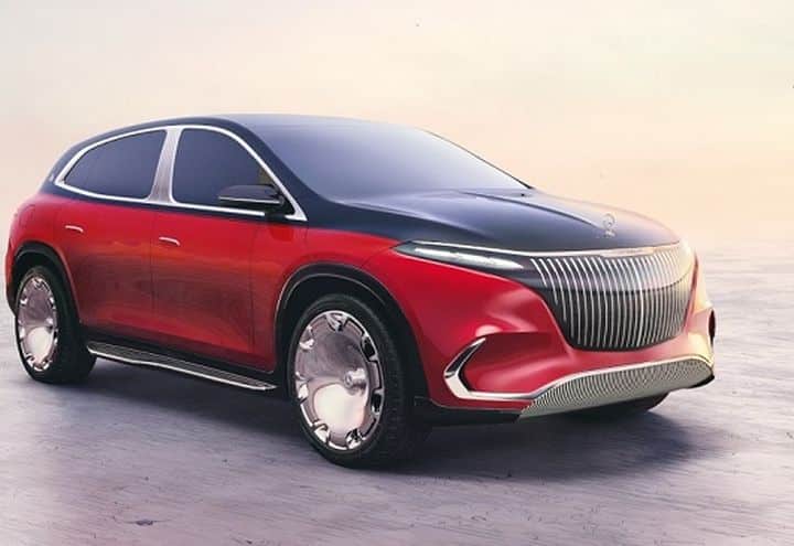Mercedes Maybach EQS Suv Anteriore