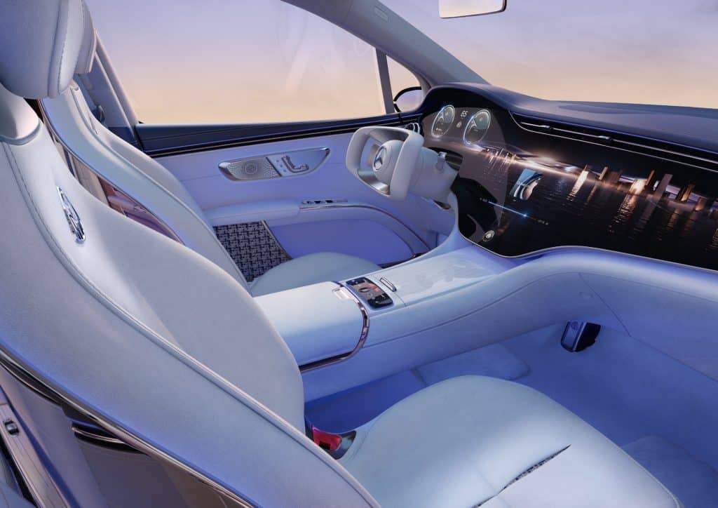 Mercedes Maybach EQS Suv Plancia