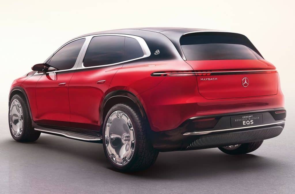 Mercedes Maybach EQS Suv Posteriore