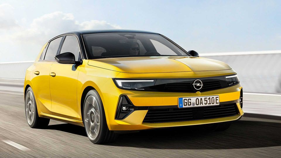 Opel Astra-e Anteriore