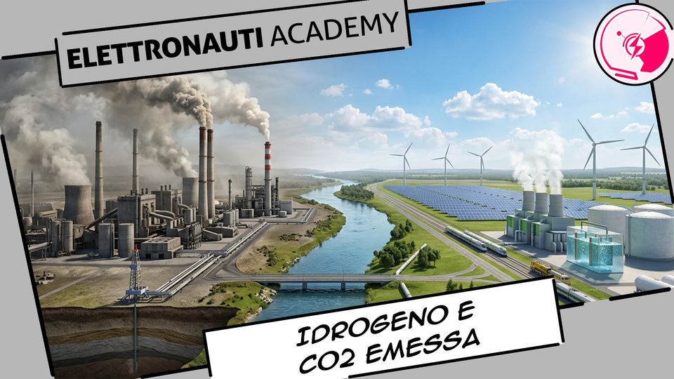 Quanta CO2 si immette veramente in atmosfera per produrre l'idrogeno?
