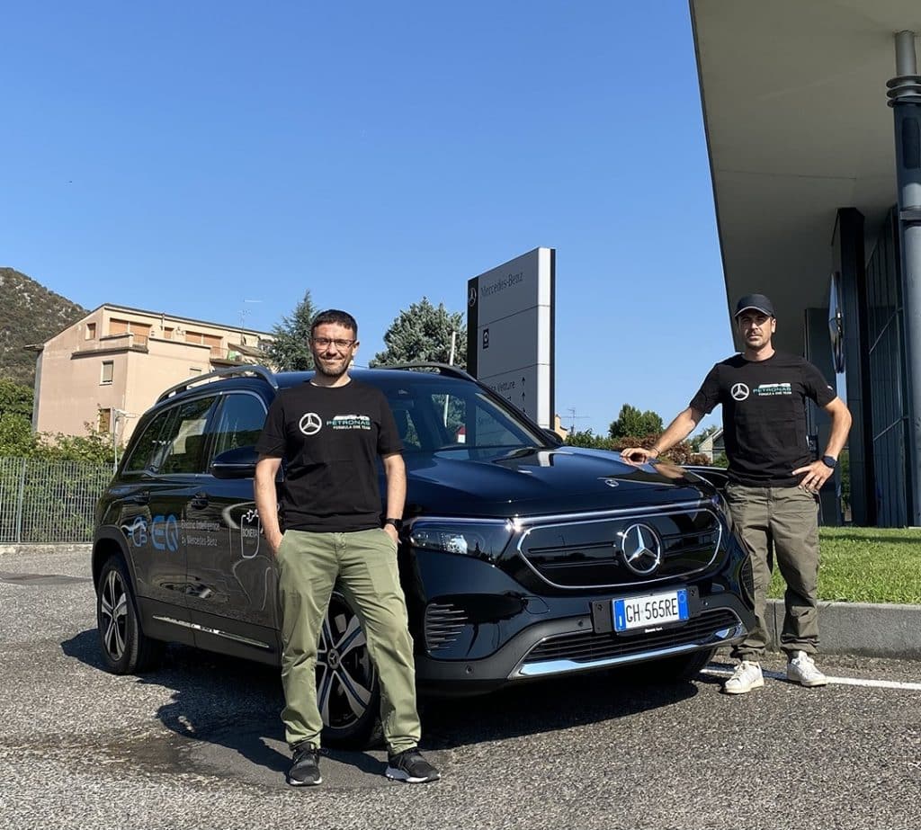 mercedes eqb auto elettrica pronti alla partenza