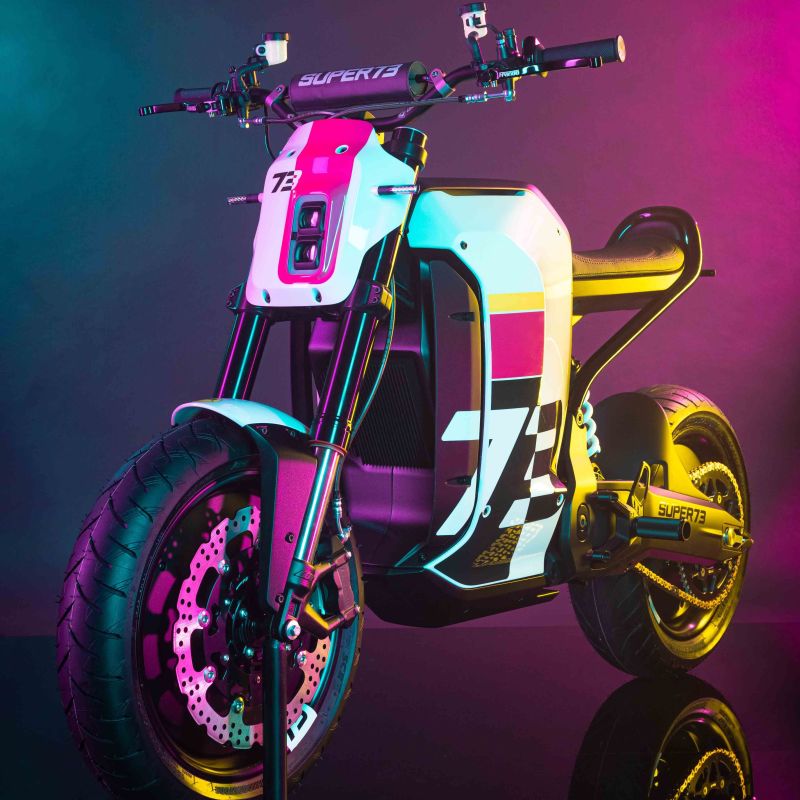 Super 73 Moto Elettrica Anteriore