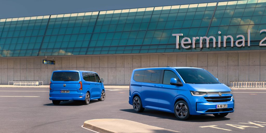 Prime foto e dettagli dei nuovi furgoni Transporter e Caravelle della VW | Elettronauti.it