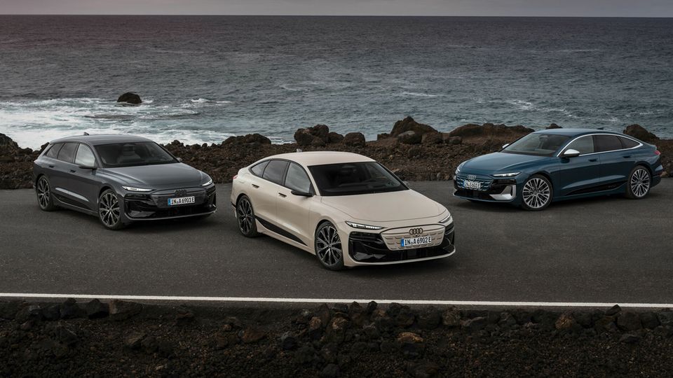 Audi svela la berlina elettrica di lusso A6 e-tron