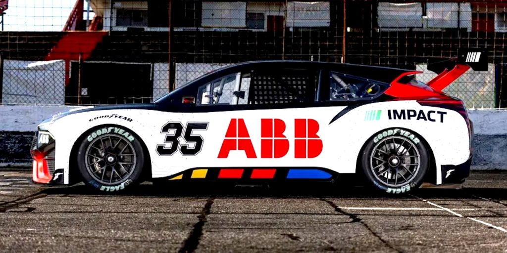 Il primo prototipo ABB NASCAR EV al Chicago Street Race | Elettronauti.it