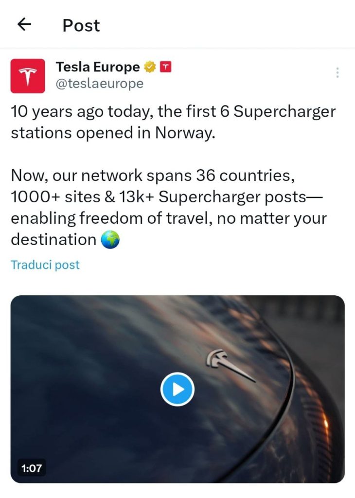 Affrettatevi, Supercharger gratuiti fino a mezzanotte! | Elettronauti.it