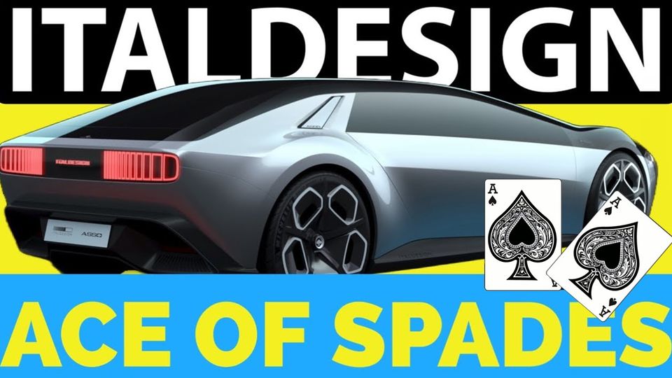 Asso di Picche In Movimento la coupé elettrica di Italdesign
