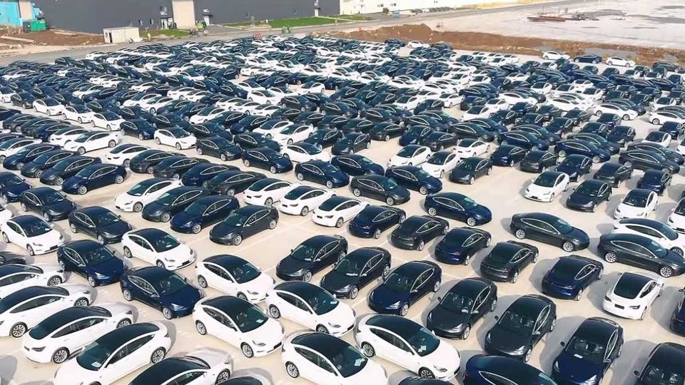 aggiornamento tesla