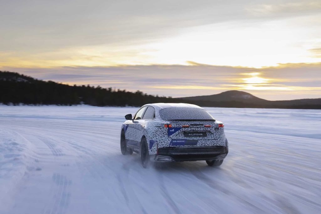 SUV Fastback Alpine A390 - Test invernali in Lapponia | Elettronauti.it