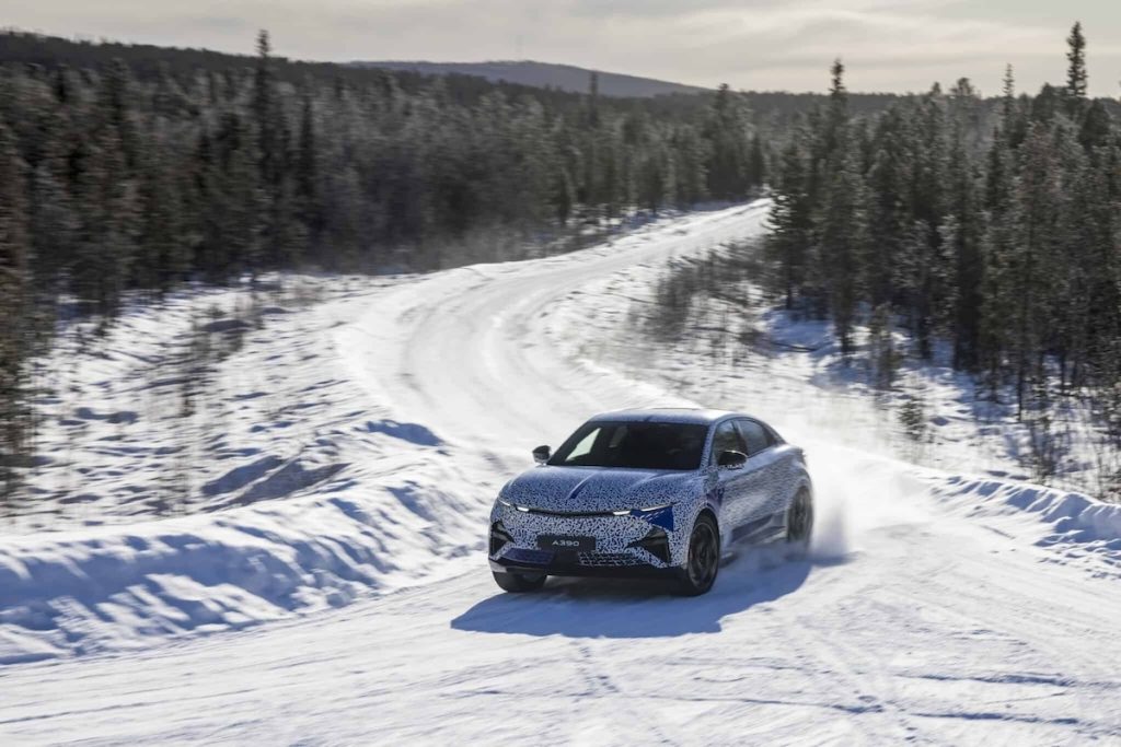 SUV Fastback Alpine A390 - Test invernali in Lapponia | Elettronauti.it