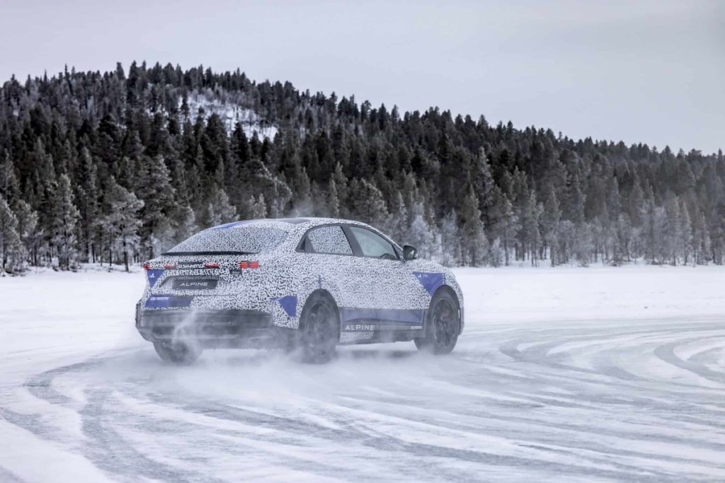 SUV Fastback Alpine A390 - Test invernali in Lapponia | Elettronauti.it