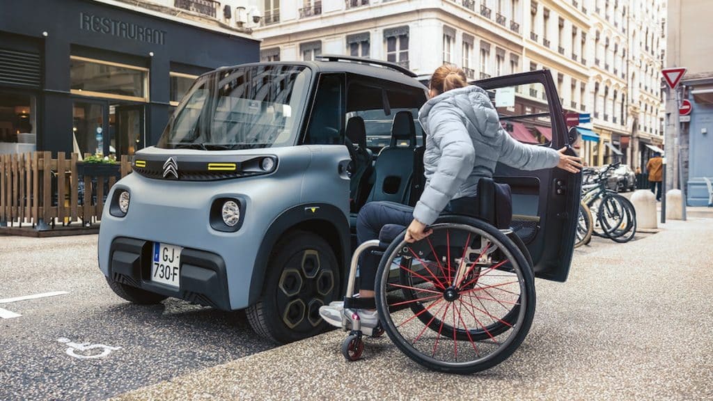 Citroën mostra Ami for All per le persone in sedia a rotelle