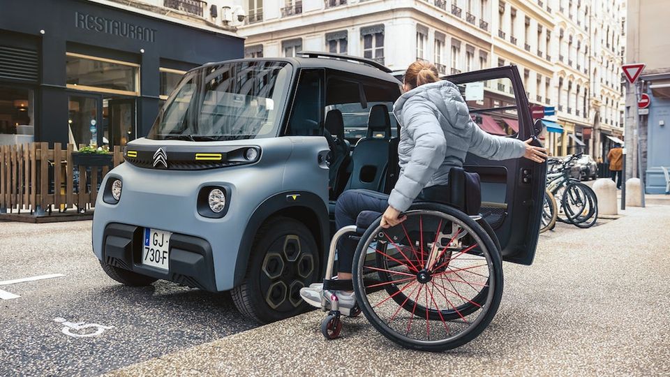 Citroën mostra Ami for All per le persone in sedia a rotelle