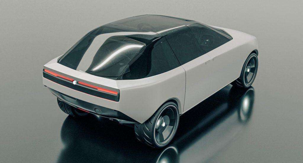 Apple Car render posteriore