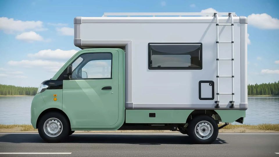 Mini camper elettrico Ari 458 Pro: il micro RV urbano