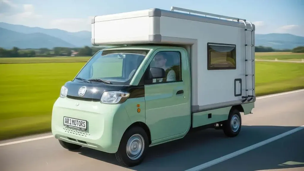 Mini camper elettrico Ari 458 Pro: il micro RV urbano | Elettronauti.it