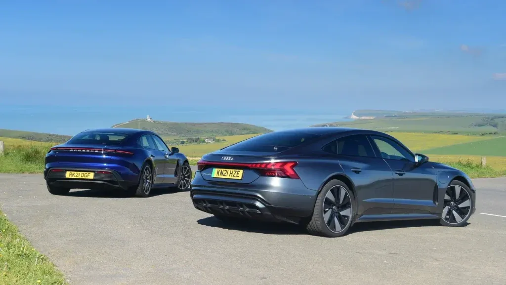 audi e-tron gt e porsche taycan | elettronauti.it