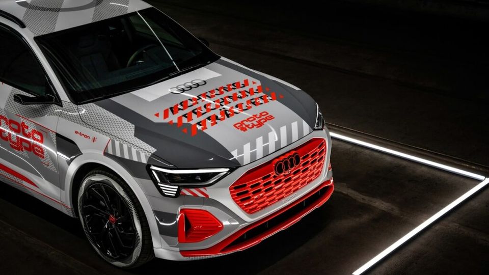 Audi etron 2023 Frontale