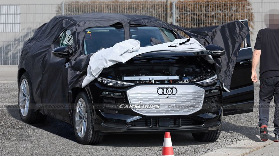 Audi Q6 e-Tron Anteriore