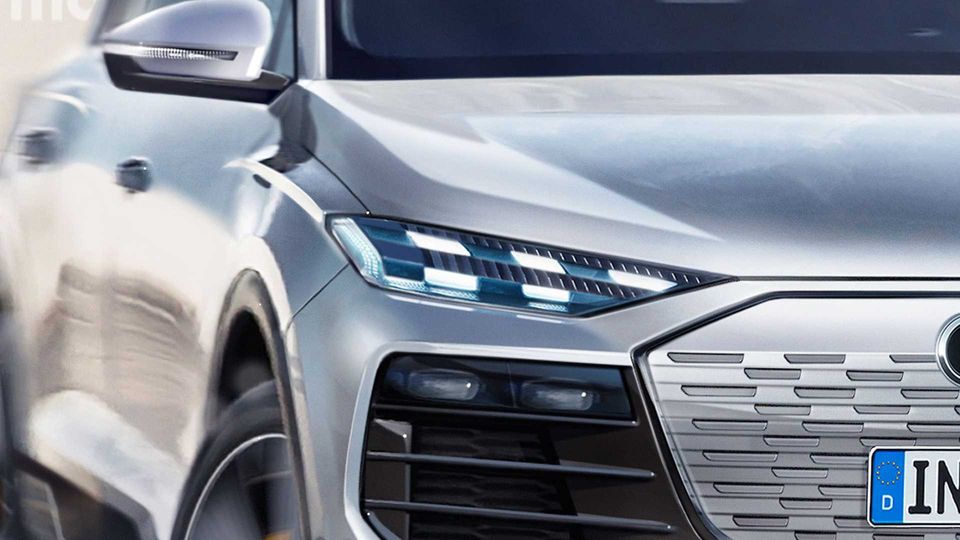 Audi Q6 e-Tron Render Faro