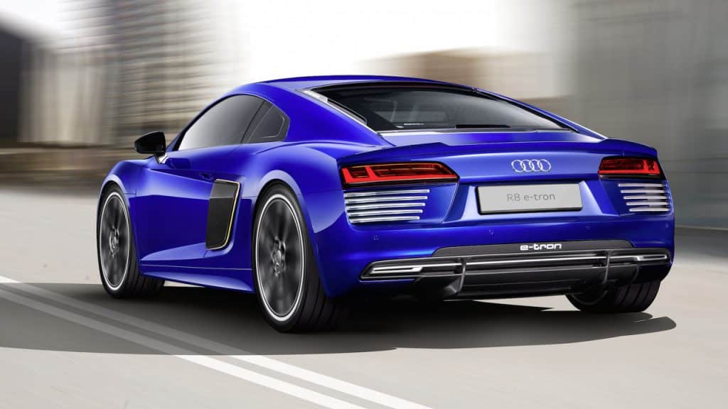 Audi R8 e-Tron Posteriore | Elettronauti.it