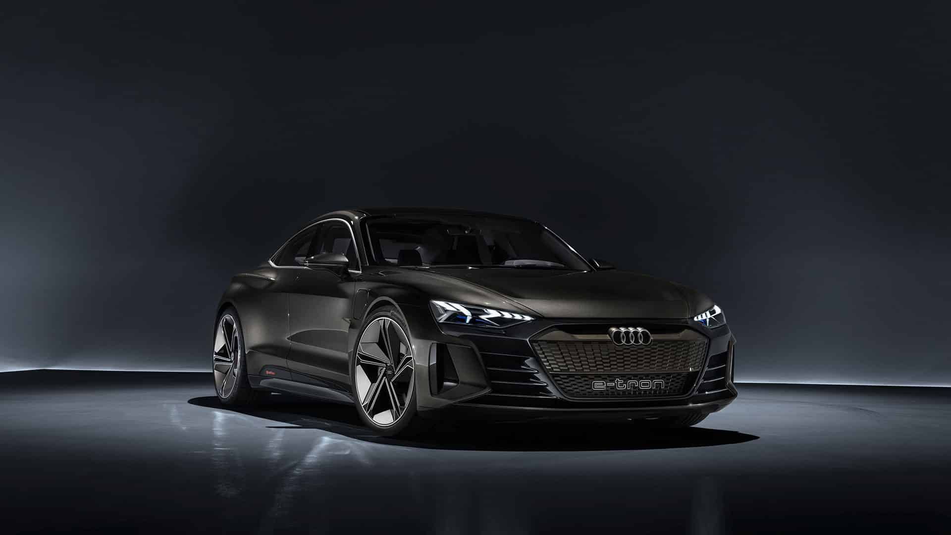 Audi RS e-Tron GT Marrone Anteriore