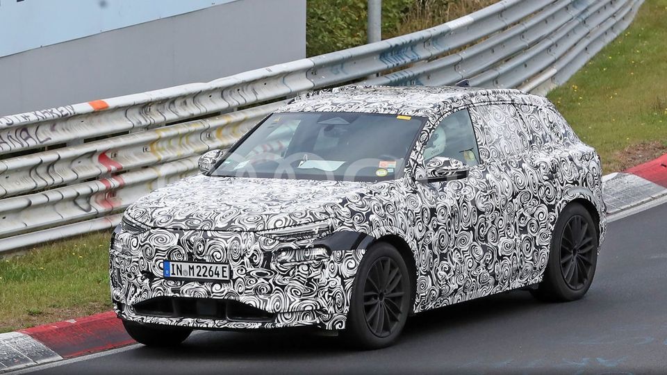 Audi RSQ6 e-Tron Nurburgring Anteriore