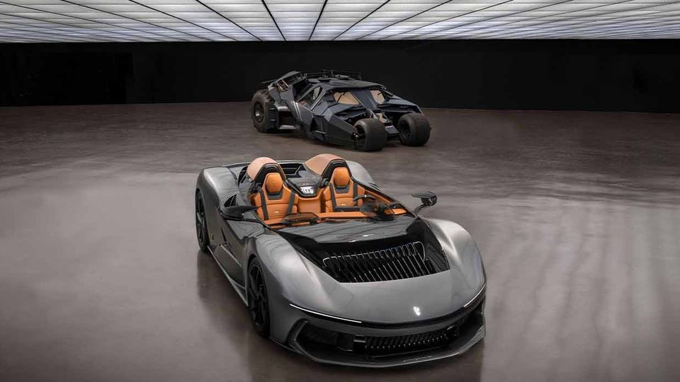 La B95 Gotham di Automobili Pininfarina, ispirata a Batman