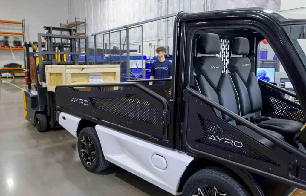 Tutto è più grande in Texas? Non questo mini camion elettrico Ayro | Elettronauti.it