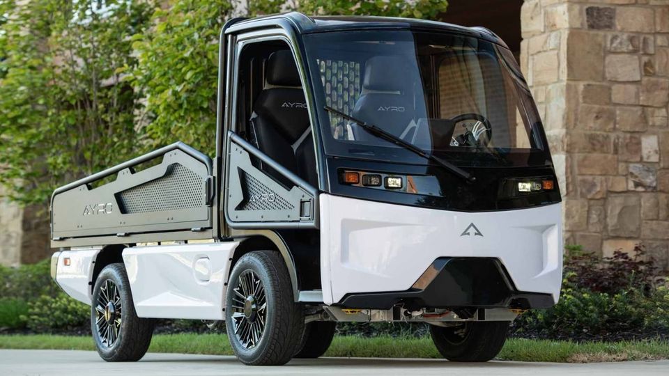 Tutto è più grande in Texas? Non questo mini camion elettrico Ayro