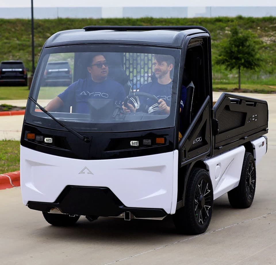 Tutto è più grande in Texas? Non questo mini camion elettrico Ayro | Elettronauti.it