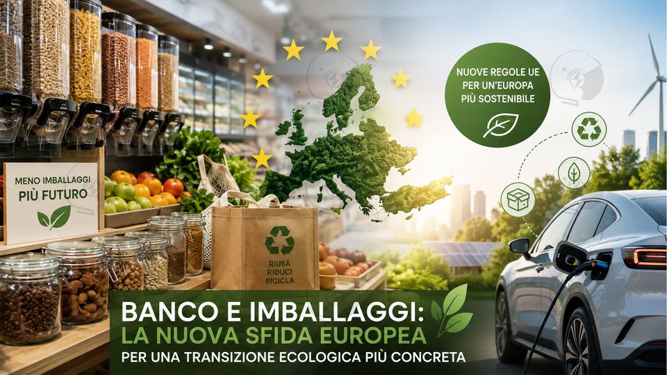 Nuova legge europea sul banco alimentare e gli imballaggi