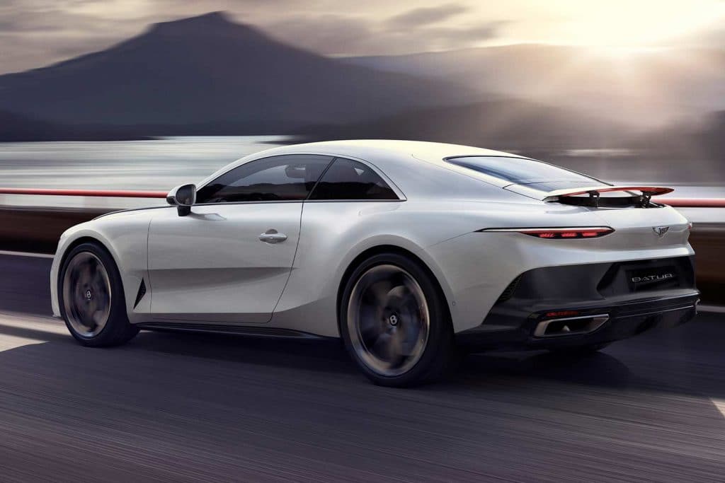 Bentley Mulliner Batur Posteriore
