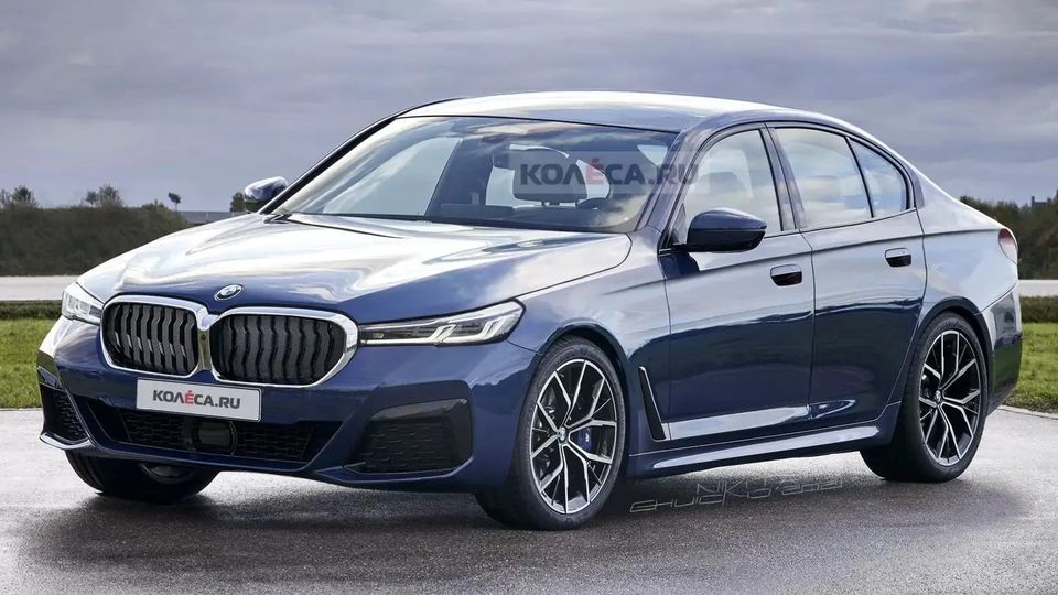 BMW i5 Render Anteriore
