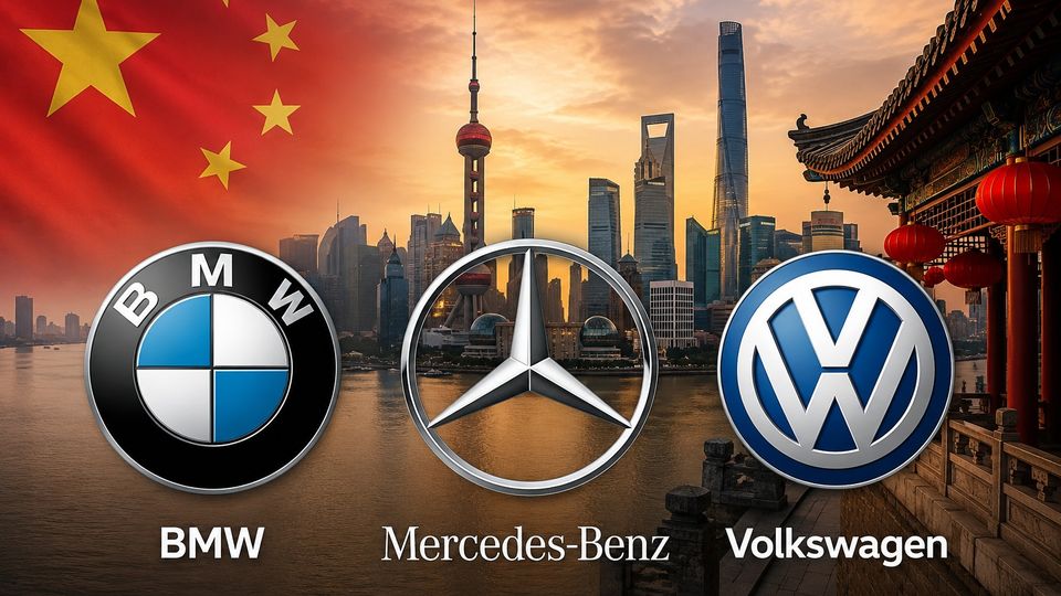 BMW, Mercedes e Volkswagen