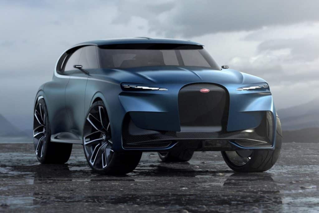 Bugatti Atlantic SUV Render Anteriore | Elettronauti.it