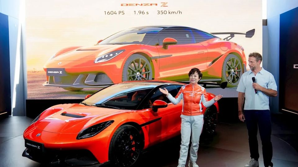 Denza Z: la supercar elettrica BYD batte Porsche