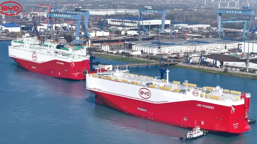 portacontainer BYD Jinan | Elettronauti.it