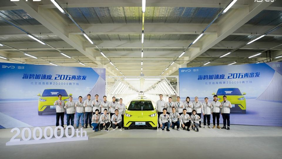 BYD Dolphin Mini in arrivo sui mercati internazionali