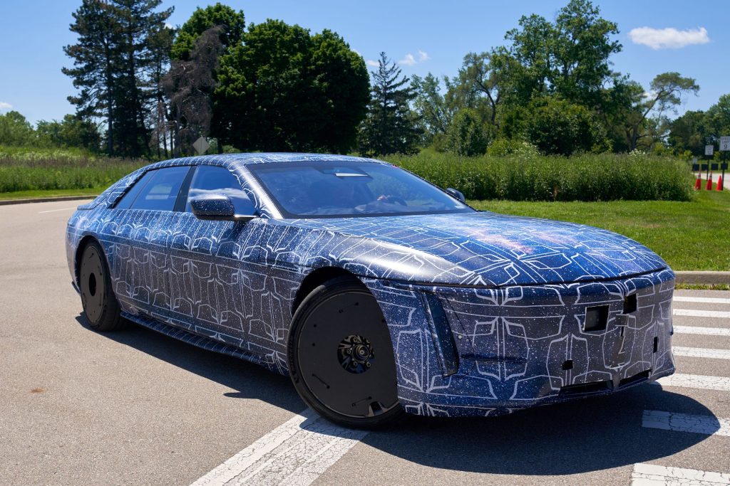Cadillac Celestiq Avvistamento Anteriore